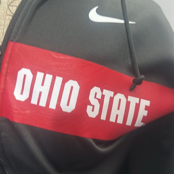 Nike Ohio State dark grey (charcoal)  and Red Jacket - Picture 2 of 4